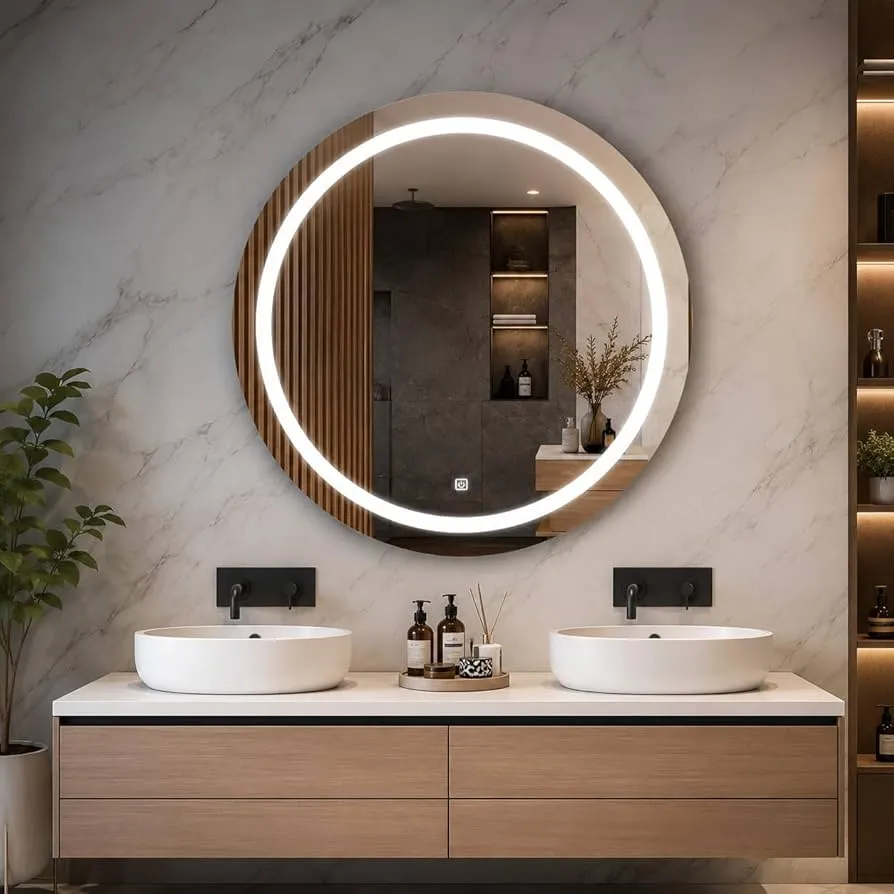 Rectangular LED Mirror
