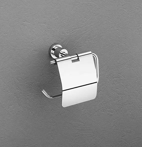 Roxia Desire SS 304 Stainless Steel Toilet Paper Holder with Cover – Wall Mounted, Rust-Proof, Corrosion Resistant Lifetime Warranty Desire 