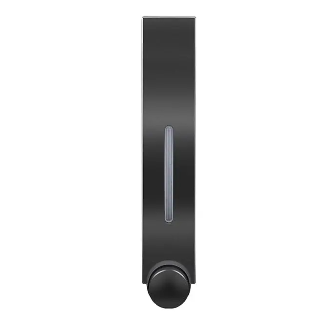 Sleek Black Wall Mounted Soap Dispenser | Premium Bathroom Accessory in India – Baba Bath
