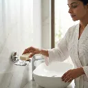 Baba Bath Square RK Chrome Soap Dish – Rust-Free & Keeps Soap Dry