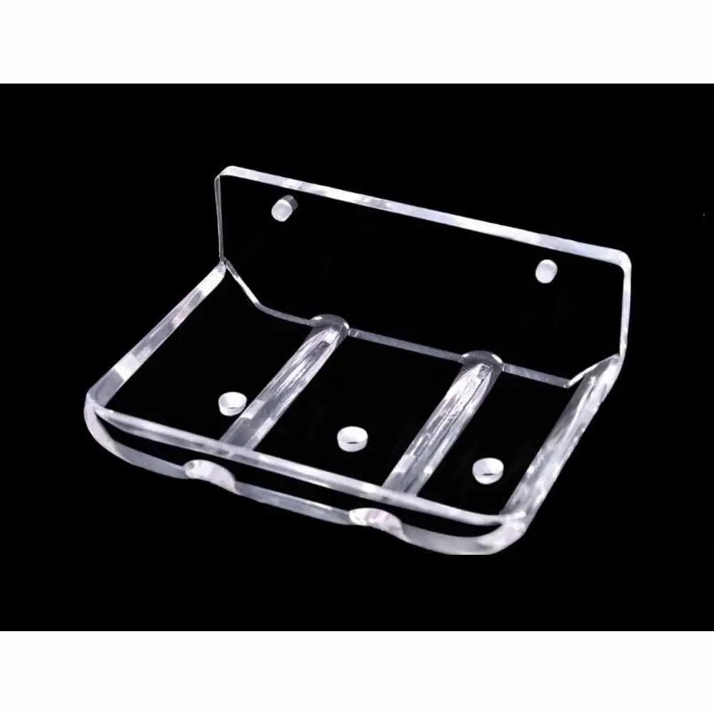  Acrylic Clear Soap Dish Square 6 MM Thickness By BABA BATH