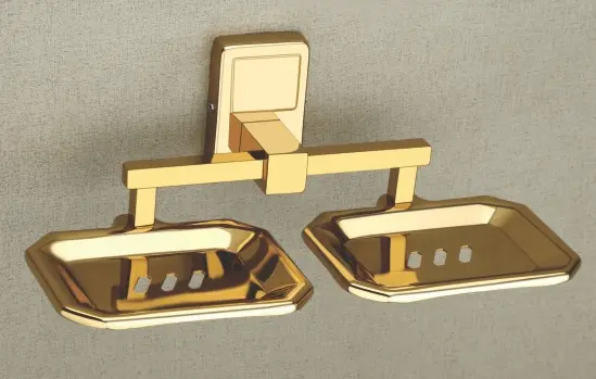Nexa Double Soap Dish Gold
