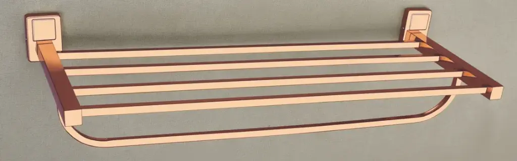 Nexa Towel Rack 24 Inch Rosegold