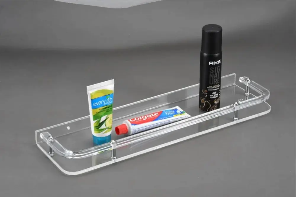  Acrylic Clear 18 Inch Shelf 6 MM Thickness By BABA BATH 