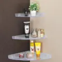 Unbreakable Crystal Corner 3 Pcs Set By BABA BATH   