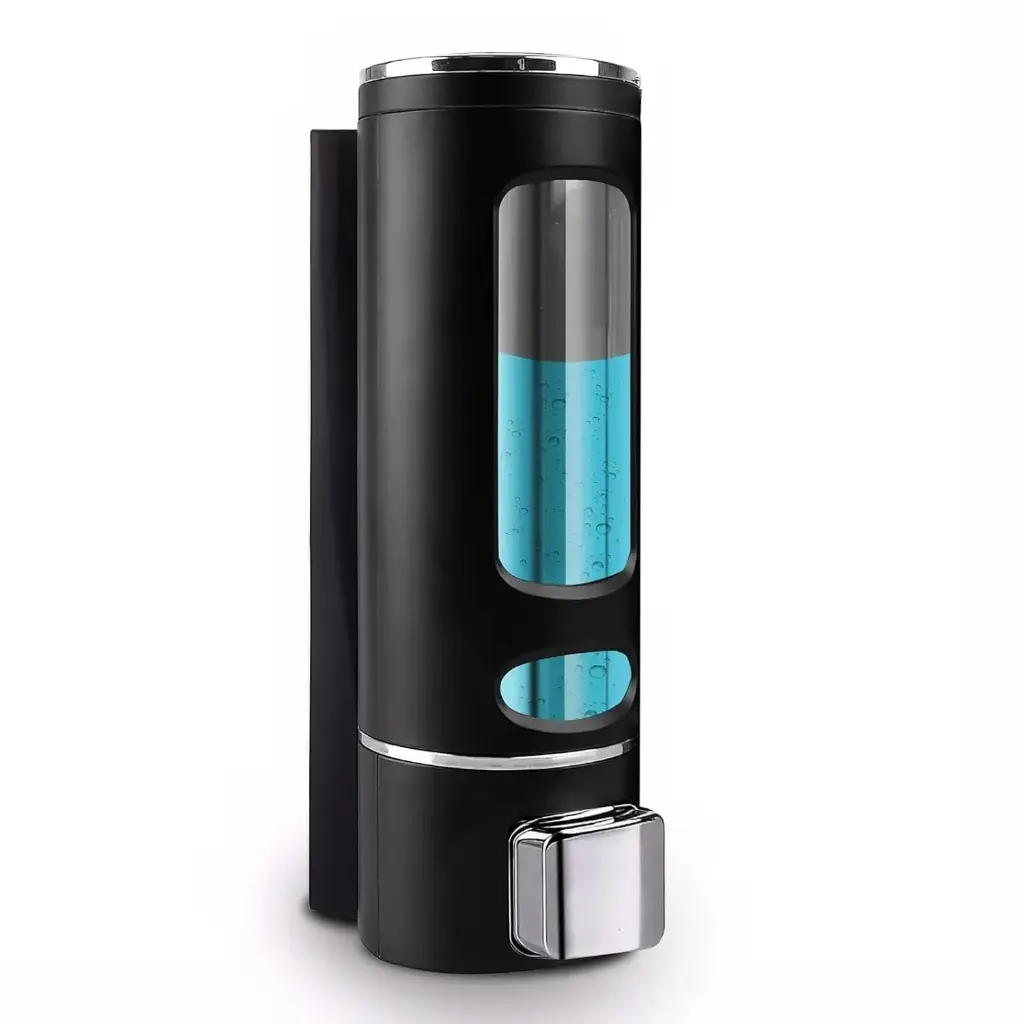 Black Capsule Soap Dispenser By BABA BATH 