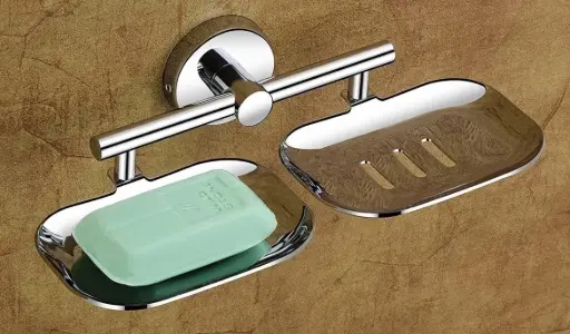 Seltix Double Soap Dish By BABA BATH 
