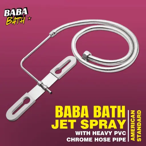 American Jet by BABA BATH | Premium Adjustable Bathroom Jet 